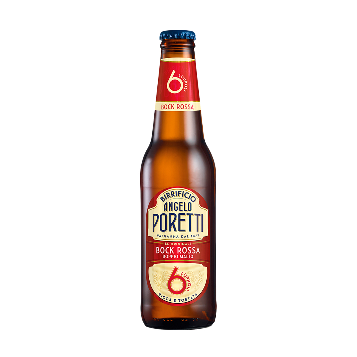 BIRRA PORETTI 6 BOCK ROSSA